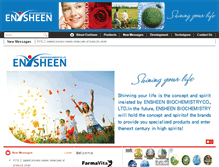 Tablet Screenshot of ensheen.net